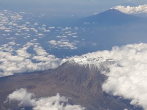 Patrice Trudeau Over Mount Kilimanjaro